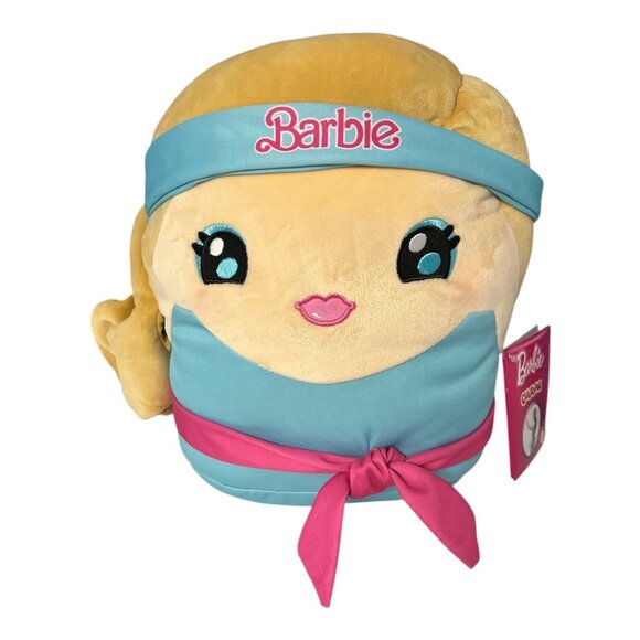 Barbie Cutopia Plush Doll 2023 NWT | Soft Kawaii Stuffed Toy | Retro Gym Workout - Picture 1 of 6
